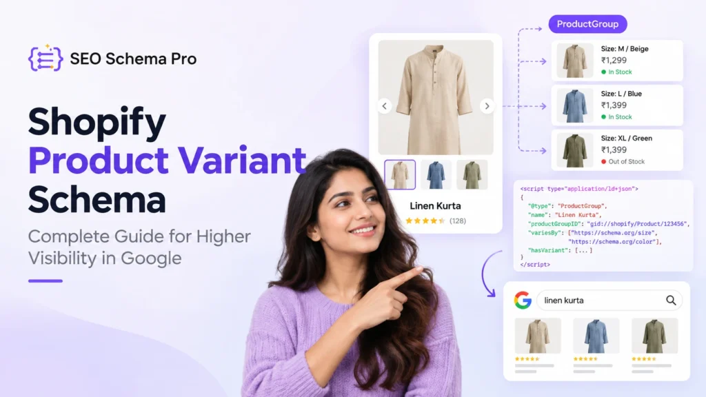 Shopify Product Variant Schema Guide